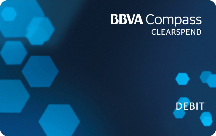 BBVA Compass ClearSpend Prepaid Card